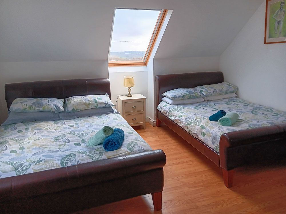 Upper floor bedroom